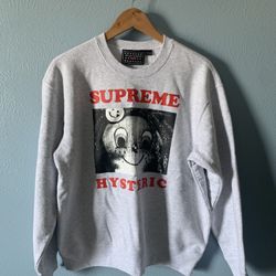 Supreme x Hysteric Glamour - Grey Crewneck 