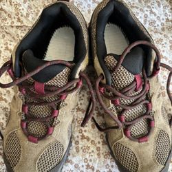 MERRELL YOKOTA 2 WOMENS SIZE 8.5 TRAIL SHOES BRINDLE Hiking