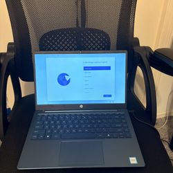 HP Blue Laptop