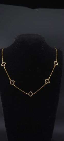 Stainless steel Clover Necklace