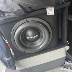 CT Sounds Sub And Amp 