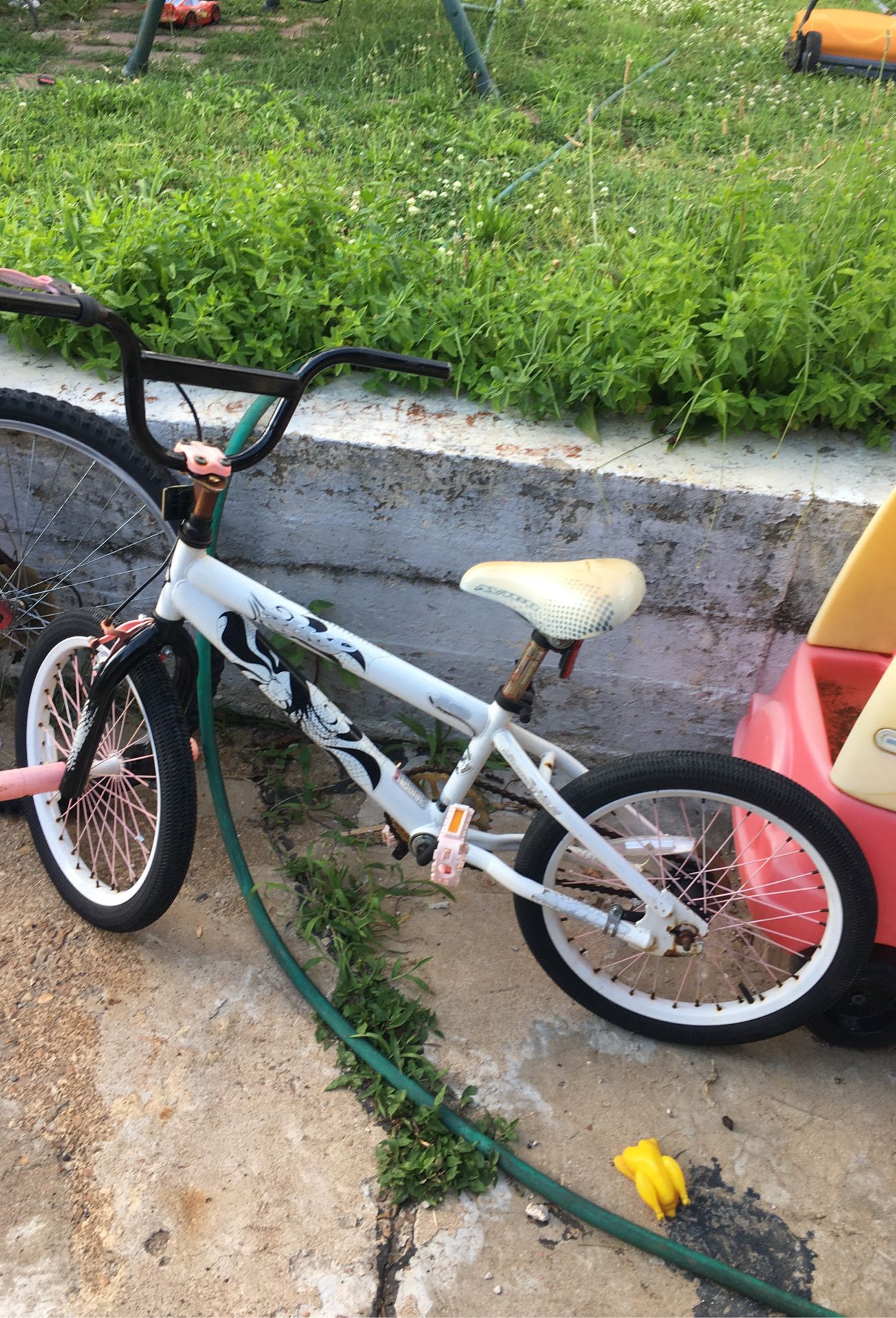 Bicycle size tires are 18