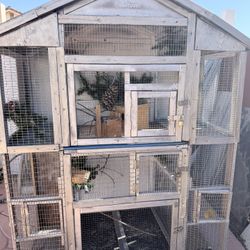 Finch Flight Cage & Canarys