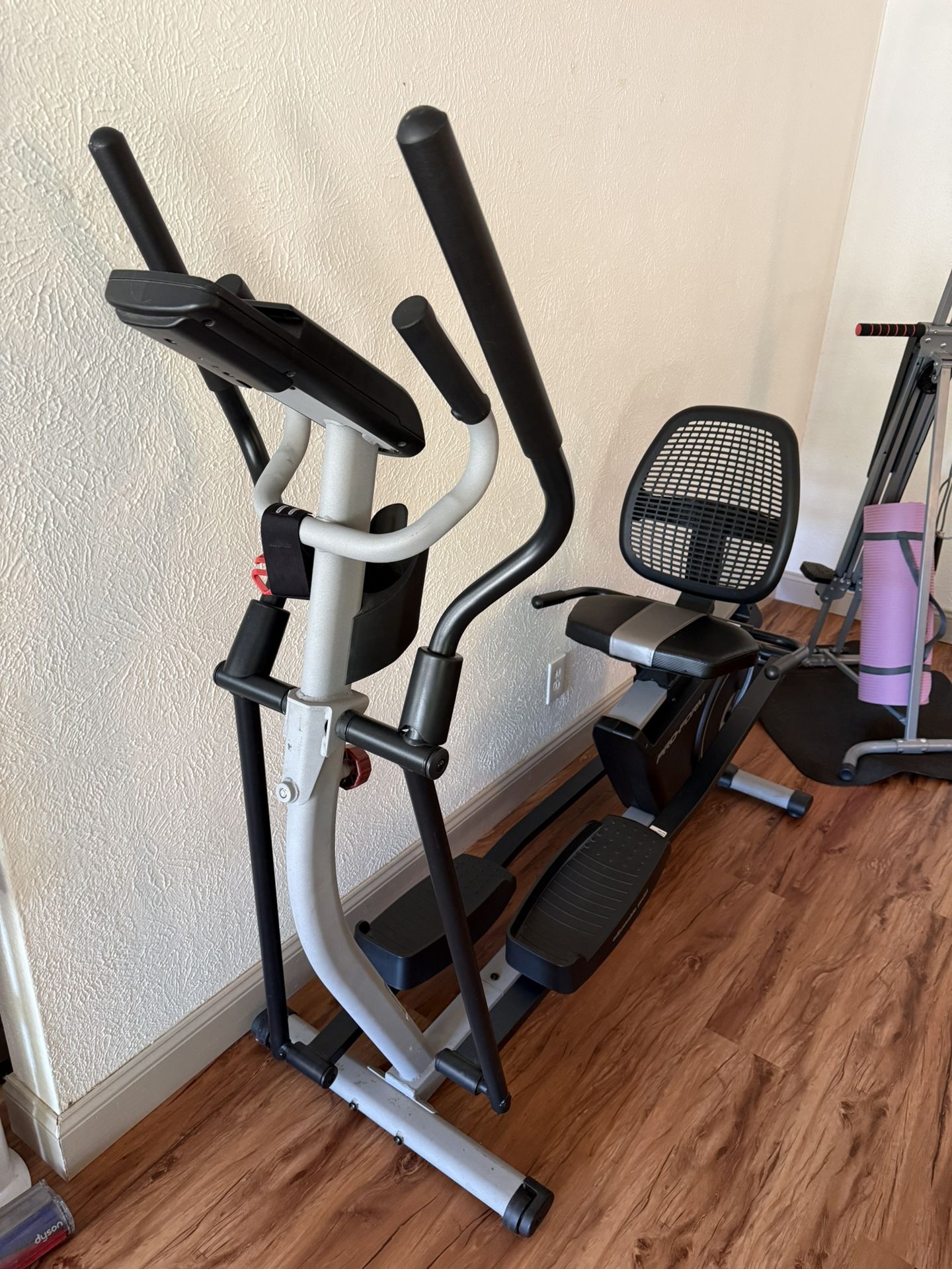 Hybrid Elliptical & Recumbent Bicycle