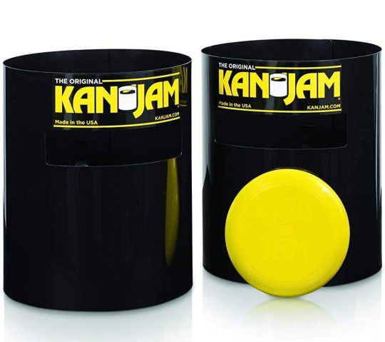 Kan Jam Original Disc Throwing Game - Great for Outdoors, Beach, Backyard and Tailgate