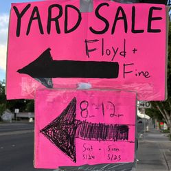 Yard Sale!!! 8a-12p Sat/Sun 5/24-25 East Modesto 