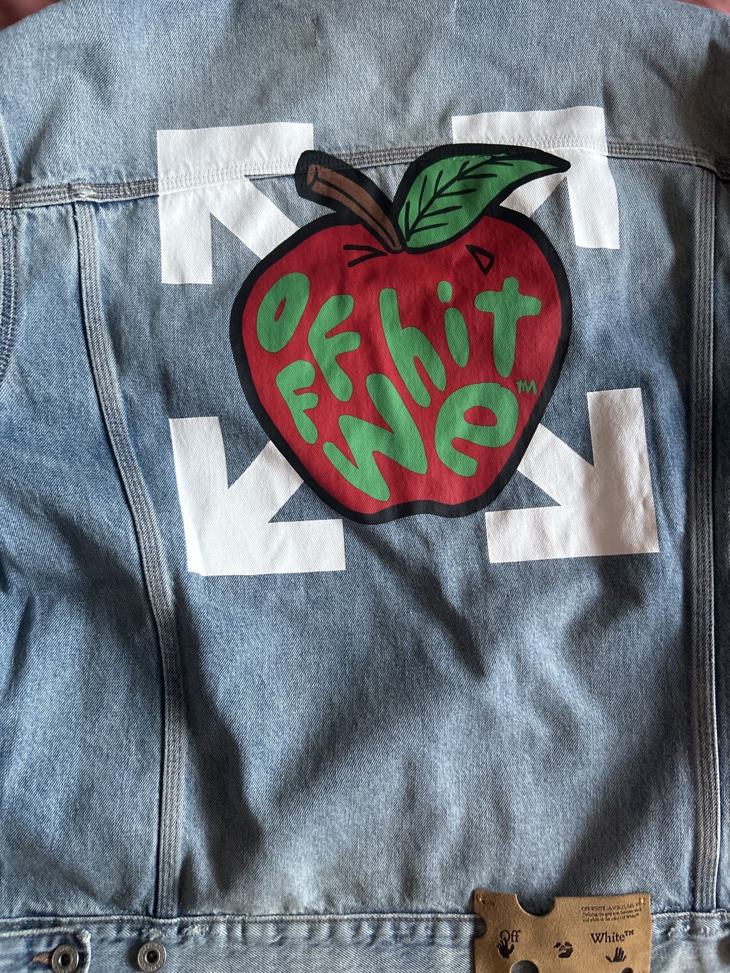 OFF-White Apple Denim Jacket