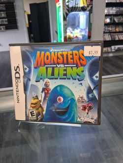Monsters vs Aliens Nintendo DS Game
