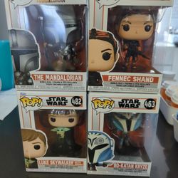 Star Wars Mandalorian Funko Pops