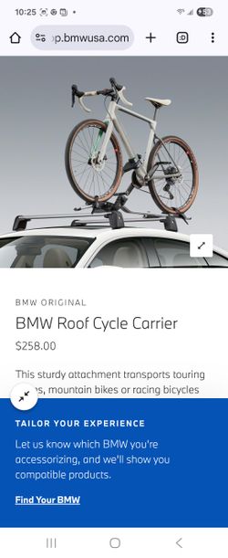 Bmw Roof Racks And Bicycle Carrier
