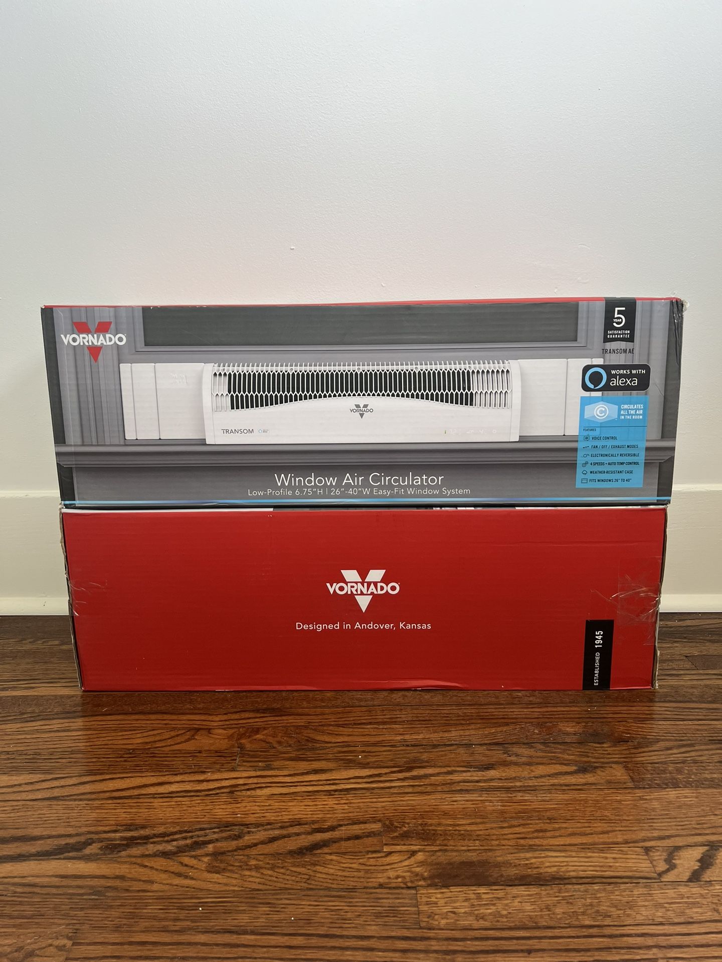 Two Vornado Window Fans For Sale