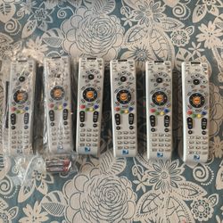 6 Direct TV Controllers