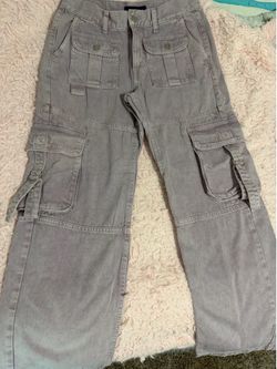 Aeropostale lavender Jean cargo pants