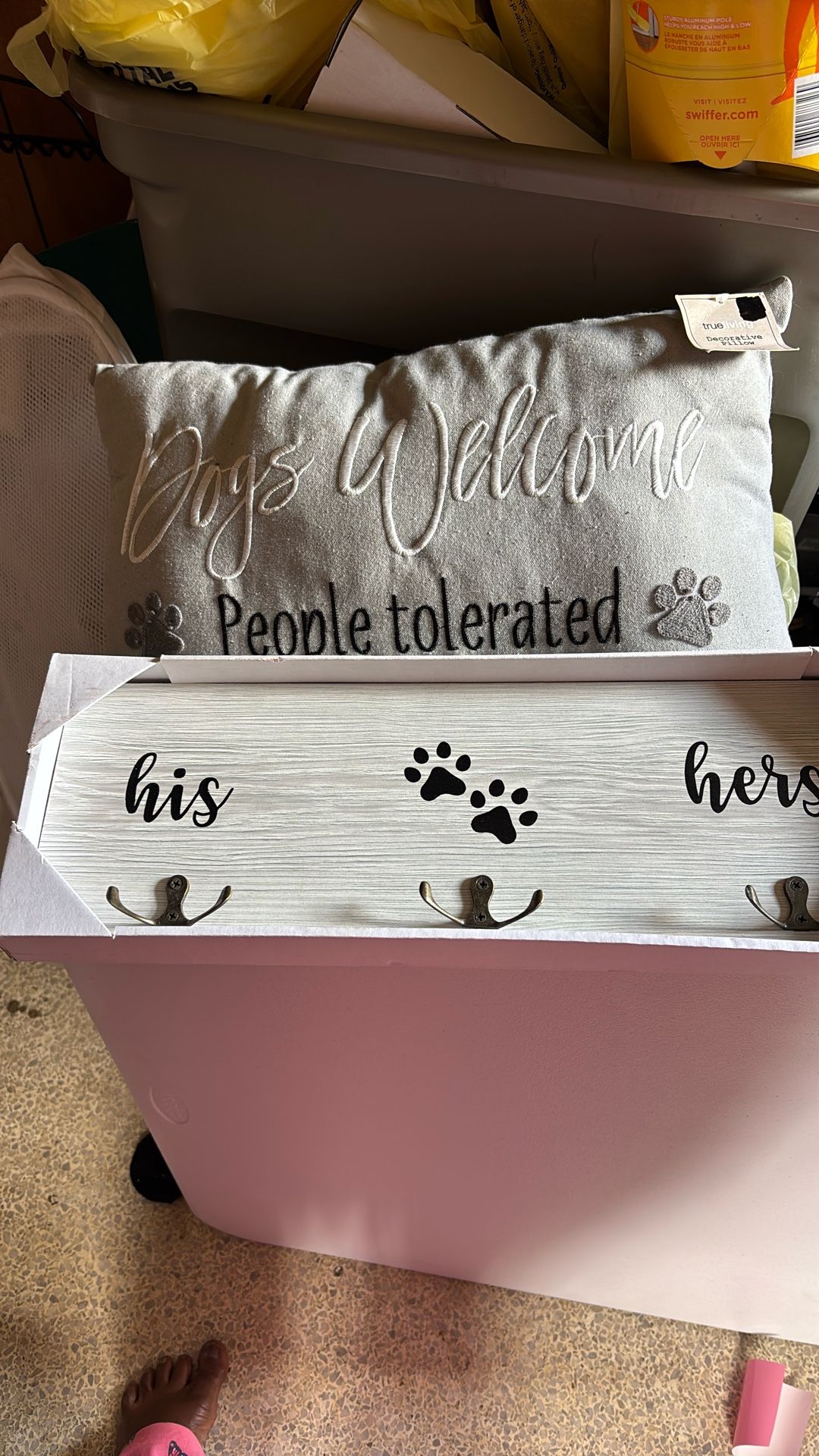 Pillow And Wall Hanging For Dog Lover