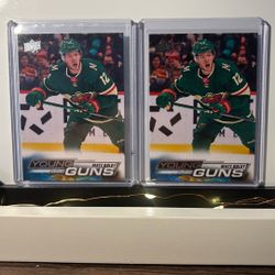 🏒🔷 MATT BOLDY — 2022-23 UPPER DECK YOUNG GUNS 🔷🏒 🔷♦️ TWO COPIES AVAILABLE ♦️🔷 🥅