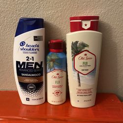 Old Spice Fiji + Deodorant + Shampoo 