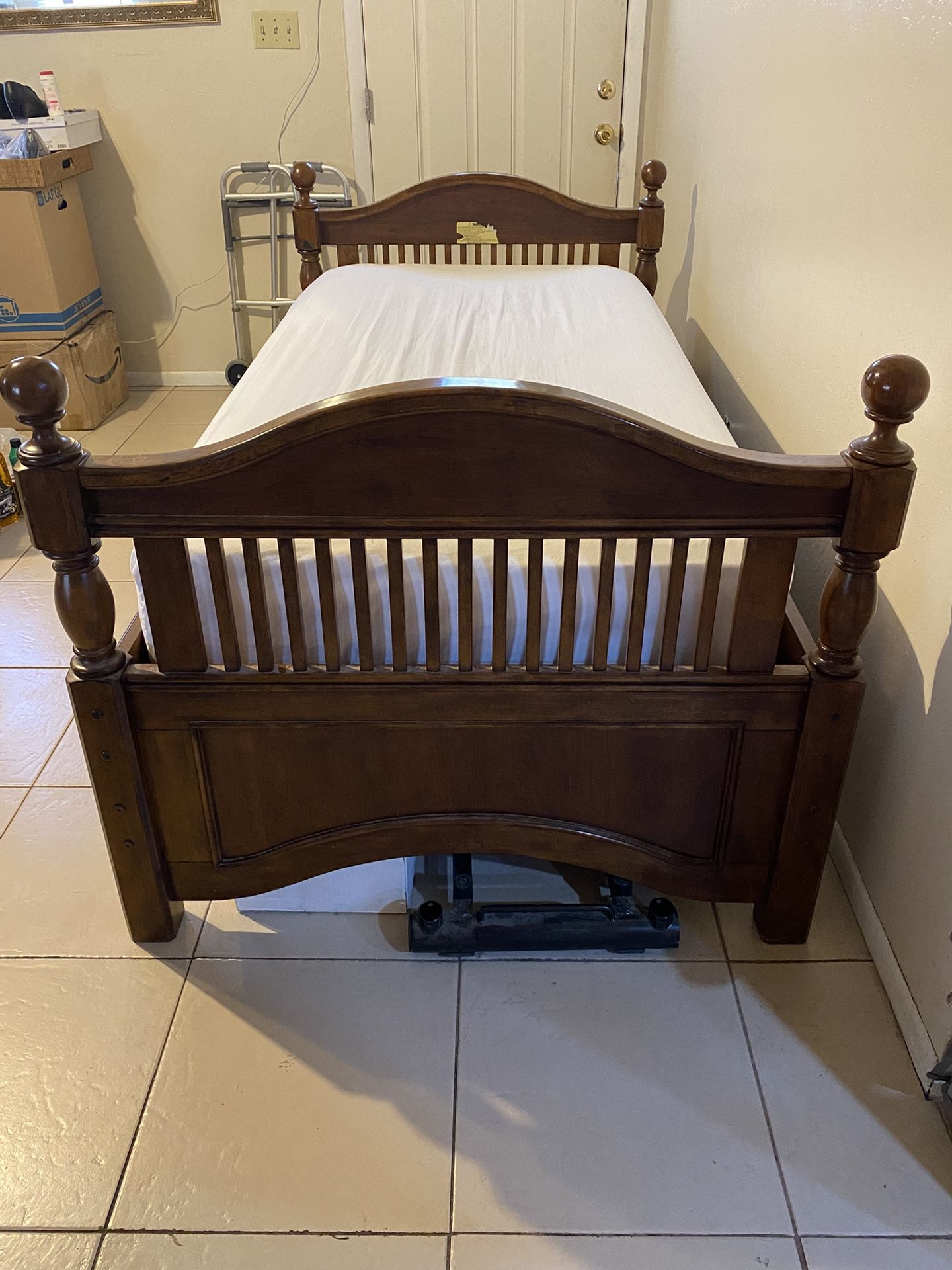 Twin Mattress and Bed Frame