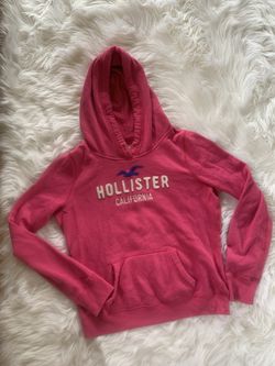Hot Pink Hollister Hoodie