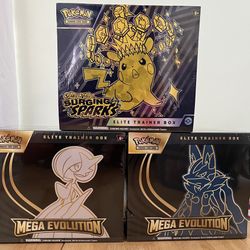 Pokemon Mega Evolution & Surging Sparks