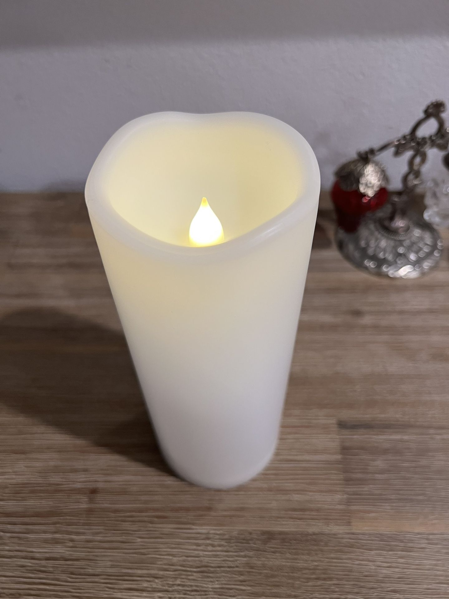 Changing Flameless Pillar Moving Flame LED Candle