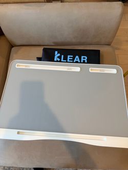 KLEAR Foldable Laptop Bed Tray Desk with Extral Drawstring 4.6***** (884) Bag Adjustable Bed Table with Heights and Angles, Lap Desk for Eating, Worki