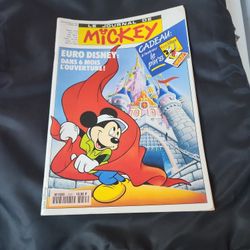 Le Journal De Mickey Octobre 1991 French Disney Comic