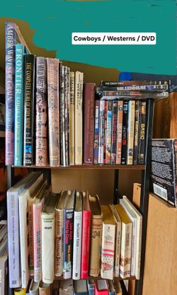 Western Themed Books / Dvds - $1.00/ea