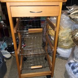 ✨ Modern White Organizer Shelf – $70 (Great Condition!) ✨