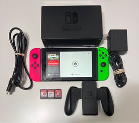 Nintendo switch 3 games