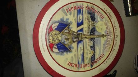 Set of 4 Classic cheese plates