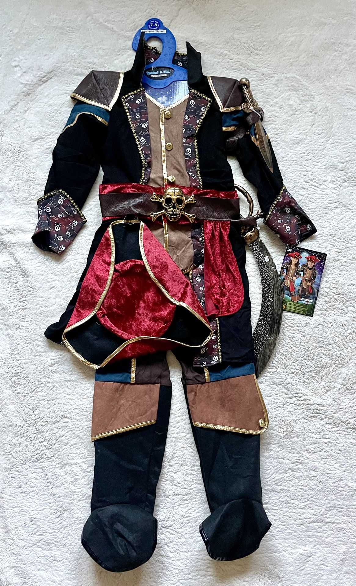 Kids 7/8 NEW Pirate 🏴☠️ Halloween Costume $25 Ea