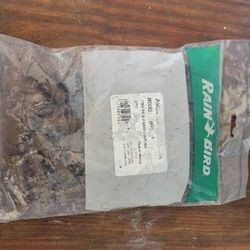 25X Rain Bird XFFCOUP 17mm Barb x Barb Coupling Dripline Insert Fitting X36370. Package is sealed label a bit worn