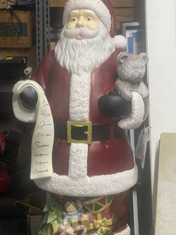 Santa For Sale .. 5 Ft Tall