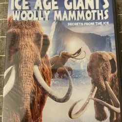 ICE AGE GIANTS WOOLLY MAMMOTHS: SECRETS FROM THE ICE (DVD) NEW 