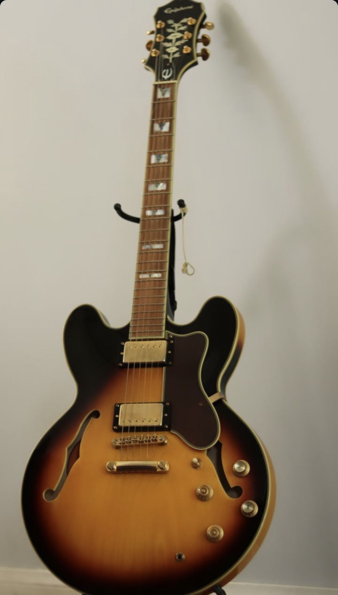 Epiphone Sheraton Pro 2 With Push Pulls And Bag Guitar