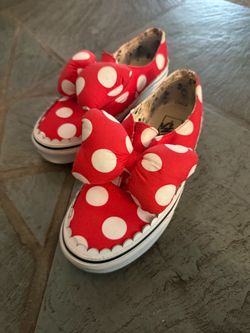 Disney Vans Minnie Mouse Slip On