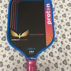 Proton Flamingo Pickleball Paddle ( Phoenix Flames Edition 154/200) Brand new