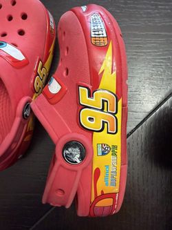 Lighting McQueen Toddler Crocs