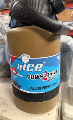 nICe Pump2Pour 1 Gallon Hydration Jug
