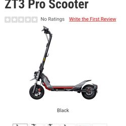 Segway Zt3 New Ebike Super Scooter 