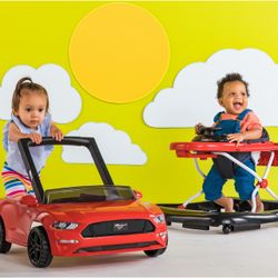 Ford Mustang Baby Walker and Push Car Set