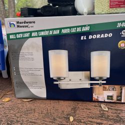 New In Box Bathroom Sconce/vanity Lights X2