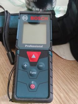 Bosch 165 Ft Red Light Laser Measure