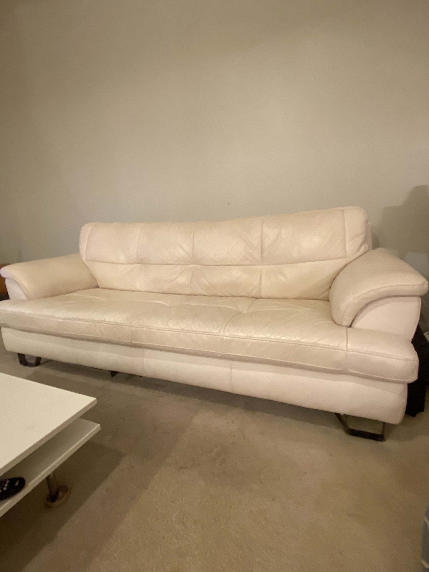 Leather sofa