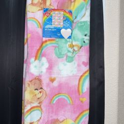 Carebears Throw Blanket ( Read Description) 