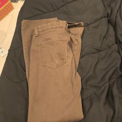 Brown Flare Jeans High Rise St.John