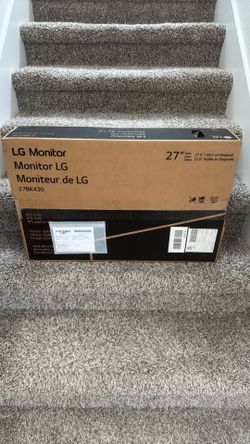 LG Computer Monitor 27” (Unopened)