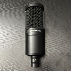 Audio Technica AT2020 Condenser XLR Mic