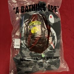 A Bathing Ape Hoodie (Cement Grey)