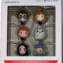 Hallmark Harry Potter Wizarding World Set of 6 Mini Ornaments 2024